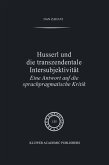 Husserl und Die Transzendentale Intersubjektivität (eBook, PDF)