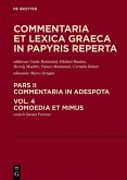 Comoedia et mimus (eBook, PDF)