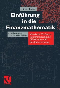 Einführung in die Finanzmathematik (eBook, PDF) - Tietze, Jürgen