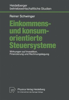 Cover Einkommens- und konsumorientierte Steuersysteme (eBook, PDF)