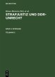 Strafjustiz und DDR-Unrecht. Band 4:... - Bild 1
