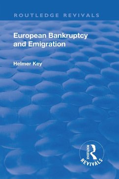 Cover Revival: European Bankruptcy and Emigration (1924) (eBook, PDF)