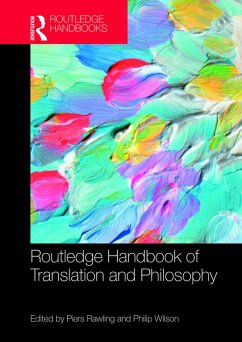 The Routledge Handbook of Translation and Philosophy (eBook, PDF)