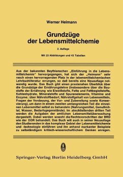 Grundzüge der Lebensmittelchemie (eBook, PDF) - Heimann, Werner
