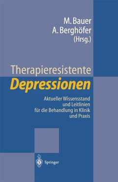 Cover Therapieresistente Depressionen (eBook, PDF)