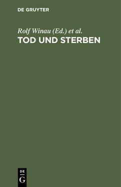 Cover Tod und Sterben (eBook, PDF)