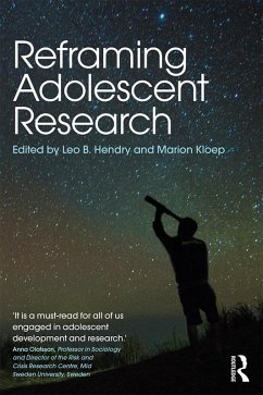Cover Reframing Adolescent Research (eBook, PDF)