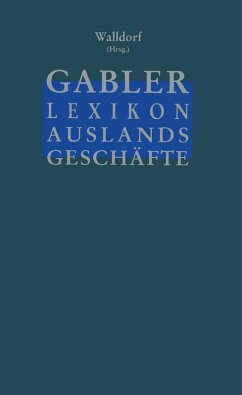 Cover Gabler Lexikon Auslands Geschäfte (eBook, PDF)