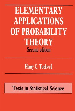 Elementary Applications of Probability Theory (eBook, PDF) - Tuckwell, Henry C.