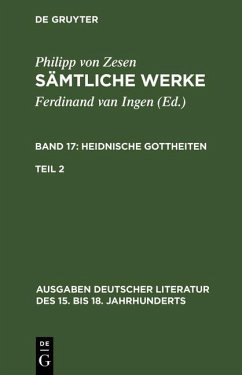 Die Heidnischen Gottheiten. Zweiter Teil (eBook, PDF) - Zesen, Philipp Von