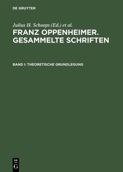 Cover Theoretische Grundlegung (eBook, PDF)