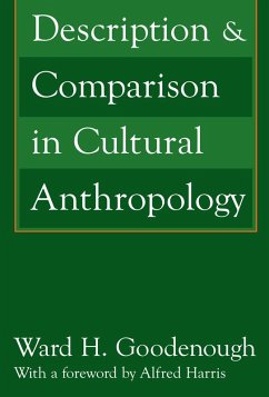 Description and Comparison in Cultural Anthropology (eBook, ePUB) - Harris, Alfred