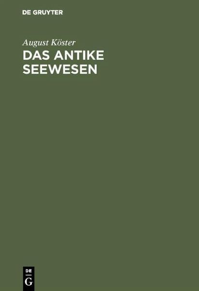 Das antike Seewesen (eBook, PDF)