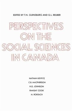 Perspectives on the Social Sciences in Canada (eBook, PDF)