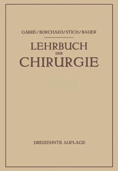 Cover Lehrbuch der Chirurgie (eBook, PDF)