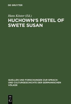 Cover Huchown's Pistel of swete Susan (eBook, PDF)