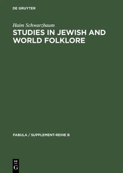 Cover Studies in Jewish and World Folklore (eBook, PDF)