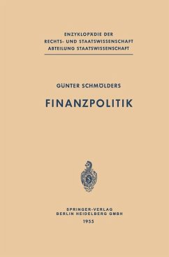 Finanzpolitik (eBook, PDF) - Schmölders, Günter