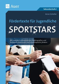 Fördertexte für Jugendliche - Sportstars - Scheller, Anne