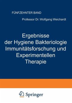 Cover Ergebnisse der Hygiene Bakteriologie Immunitätsforschung und Experimentellen Therapie (eBook, PDF)