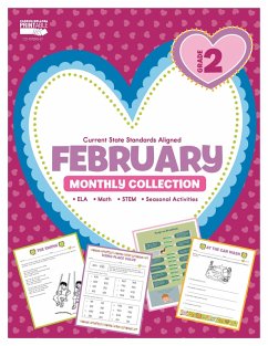 Cover February Monthly Collection, Grade 2 (eBook, PDF)