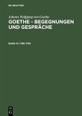 Goethe - Begegnungen und Gespräche 1786-1792 Bd. III (eBook, PDF)