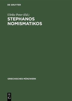 Cover Stephanos nomismatikos (eBook, PDF)