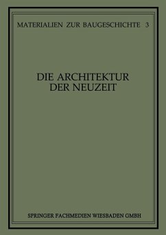 Die Architektur der Neuzeit (eBook, PDF)