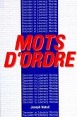 Mots d'Ordre: Disorder in Literary Worlds
