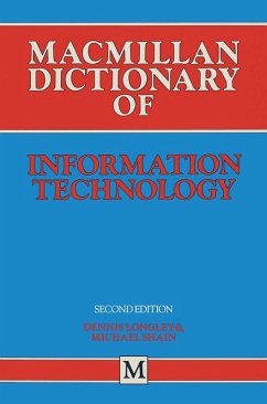 Cover Macmillan Dictionary of Information Technology (eBook, PDF)
