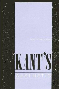 Kant's Aesthetic - McCloskey, Mary A