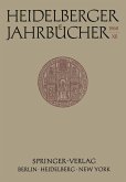 Heidelberger Jahrbücher (eBook, PDF)