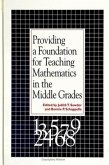 Providing a Foundation for Teaching Mathematics in the Middle Grades