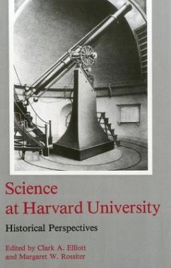 Science at Harvard University - Elliott, Clark A