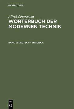Cover Deutsch - Englisch (eBook, PDF)
