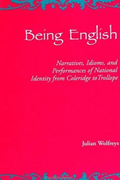 Being English - Wolfreys, Julian