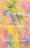 Gratitude The Space Between Seconds: Poetry & Prose from the heart