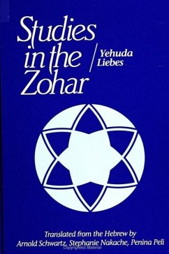 Studies in the Zohar - Liebes, Yehuda