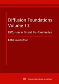 Diffusion Foundations Vol. 13 (eBook, PDF)