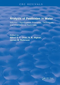 Cover Analysis of Pesticides in Water (eBook, PDF)