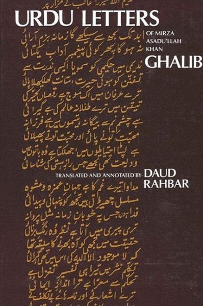 Urdu Letters of Mirza Asadu'llah Khan Ghalib Urdu Letters of Mirza Asadu'llah Khan Ghalib