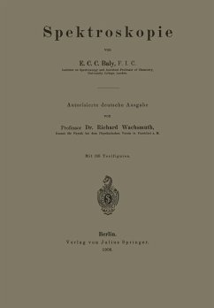 Spektroskopie (eBook, PDF) - Baly, E. C. C.; Wachsmuth, Richard