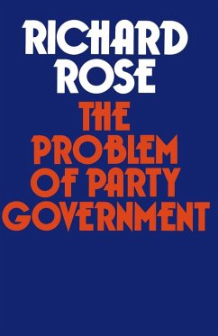 The Problem of Party Government (eBook, PDF)