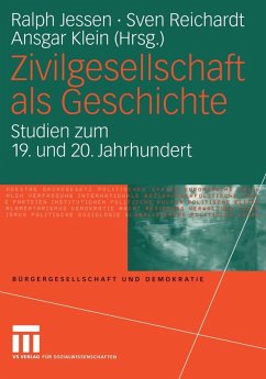 Cover Zivilgesellschaft als Geschichte (eBook, PDF)