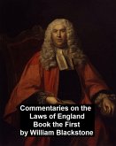 Commentary on the Laws of England. Book the First (eBook, ePUB)