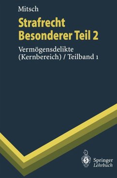 Strafrecht, Besonderer Teil 2 (eBook, PDF) - Mitsch, Wolfgang