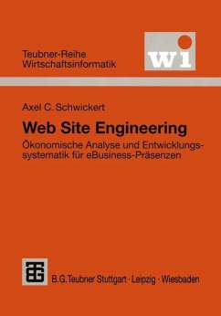 Web Site Engineering (eBook, PDF) - Schwickert, Axel C.