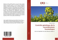 Contrôle génétique de la recombinaison homéologue - Nicolas, Stéphane