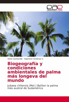 Biogeografía y condiciones ambientales de palma más longeva del mundo