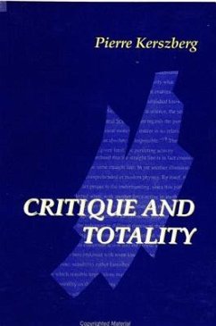 Critique and Totality - Kerszberg, Pierre